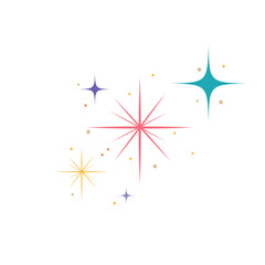 New year sparkle decoration