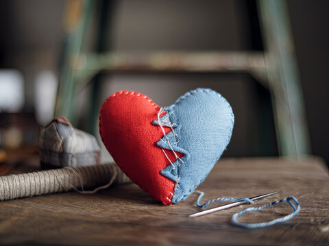 A mended broken heart