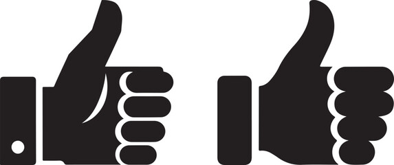 Unique logo silhouette vector art illustration