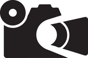 Unique logo silhouette vector art illustration