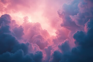 A stock image of a sky with clouds.