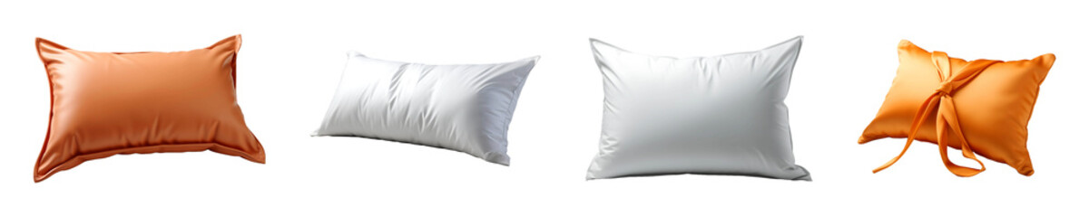Set, collection of Latex Foam isolated on transparent background.