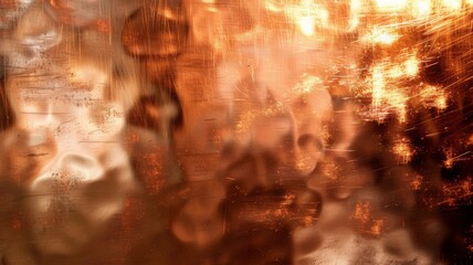 Metal old grunge copper bronze rusty texture, gold background effect wallpaper. Grunge metallic tile design, rustic marble stone texture, oxidation on iron plate.