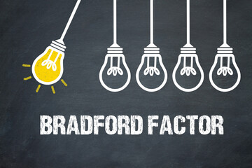 Fototapeta premium Bradford Factor 