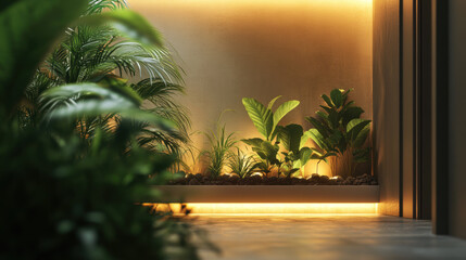 Green Interior Design.