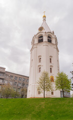 Nizhny Novgorod, Russia. View of the Cathedral Bell Tower in the Nizhny Novgorod Kremlin.