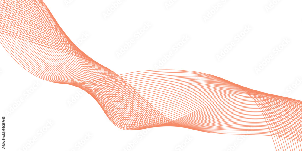Fototapete abstract colorful wave element for design. digital frequency track equalizer. digital frequency trac