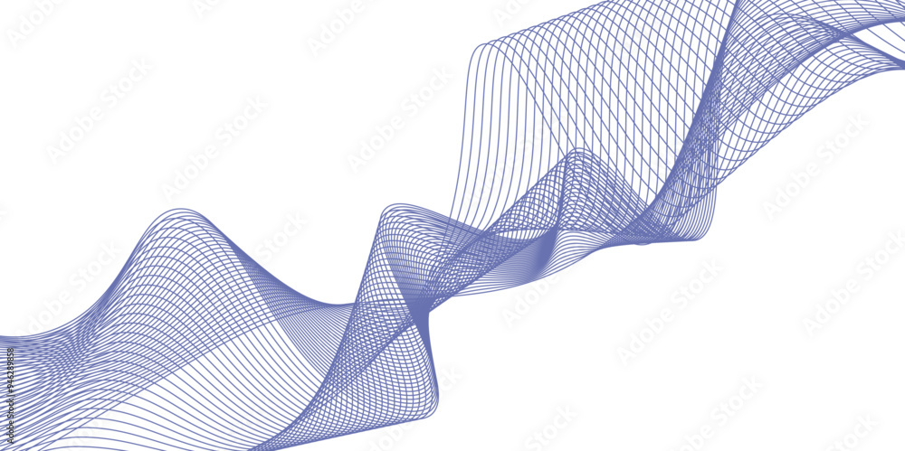 Poster abstract background with waves for banner. web banner size. abstract wave element for design. elemen