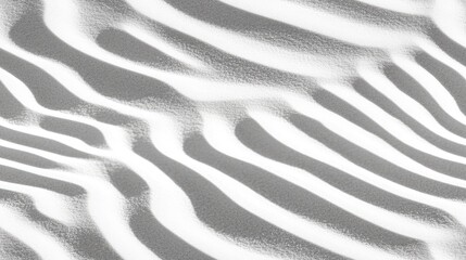 A calming display of white sand featuring soothing ripples and waves, perfect for a Japanese Zen garden backdrop with shallow depth of field and ample space for text SEAMLESS PATTERN