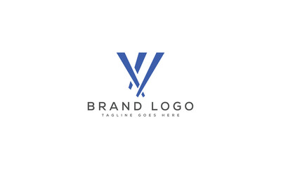 letter V logo design vector template design for brand.