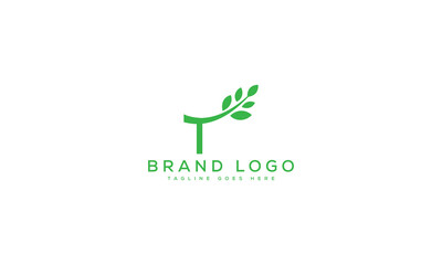 letter T logo design vector template design for brand.