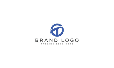 letter T logo design vector template design for brand.