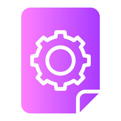 project gradient icon
