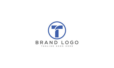 letter T logo design vector template design for brand.