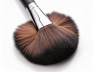Makeup brush isolated on white background