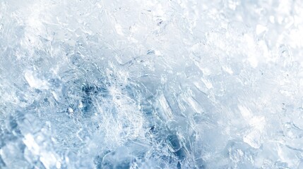 Blue Ice Texture Frozen Water Background