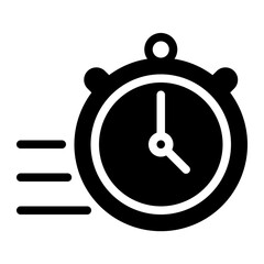 timer glyph icon