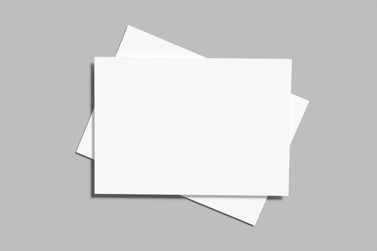 a4 ertificate blank mockup