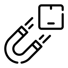 attraction line icon