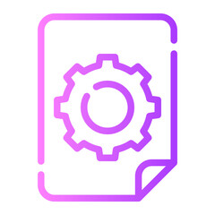 project gradient icon