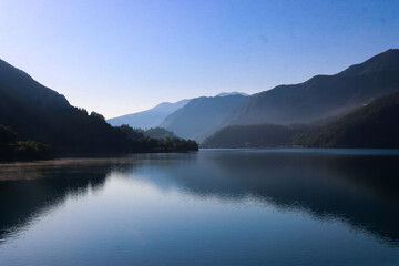 Lake Ledro Italy Panorama