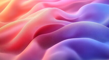 Fototapeta premium Abstract Fabric Texture with Gradient Colors