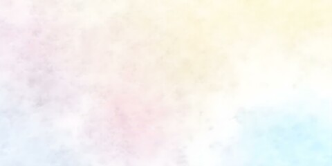 Obraz premium Calming background with soft, blended pastel colors like light pinks, blues, and yellows. The watercolor texture creates a dreamy, artistic feel, perfect for invitations, social media posts, or gentle