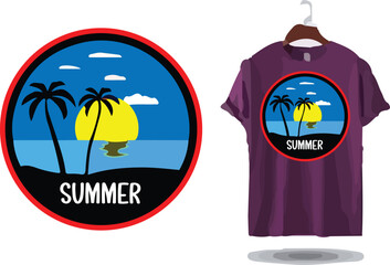 summer t shirt design