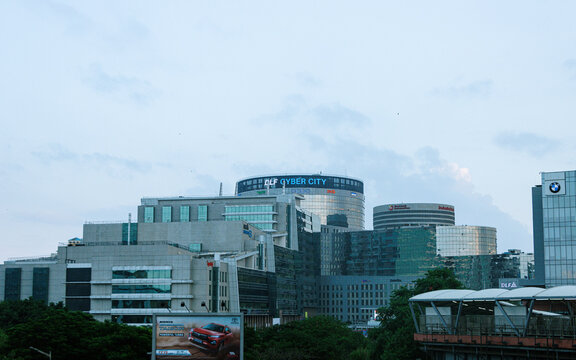 DLF Cyber City is a commercial area in Gurugram, Haryana, India. 
