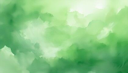 Fototapeta premium pale green watercolor texture background Generative AI