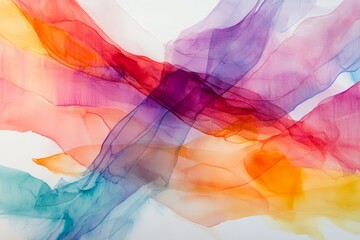 Colorful Abstract Fluid Art
