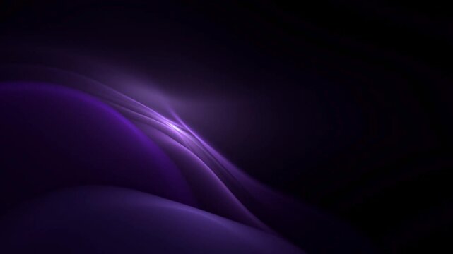 sanft bewegte leuchtende organische Formen - Licht, Energie, Reaktion, Elektrizit&auml;t, dynamisch, Technologie, Wissenschaft, energievoll, brilliant, violett, lila