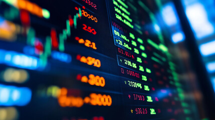 Fototapeta premium Diversification is key to reducing exposure to market fluctuations in investment portfolios.