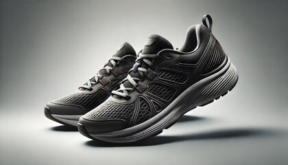 Innovative Running Shoes: High-Quality Image Showcasing the Intricate Design and Advanced Technology