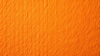 Fototapeta premium Vibrant orange paper texture serves as a bold and eye-catching background, perfect for adding pops of color to designs, presentations, and digital creations.