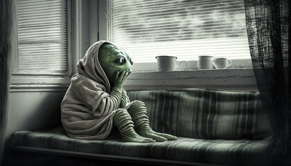 Lonely homesick extraterrestrial alien starseeds