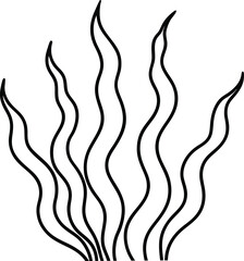 Kids can bring to life swirling seaweed designs with vibrant colors in this creative coloring book
