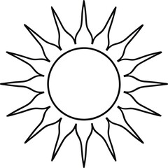 Vibrant sun rays coloring book designed to delight and entertain children
