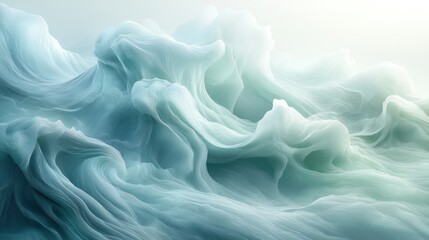 Obraz premium Abstract Blue and White Swirling Texture
