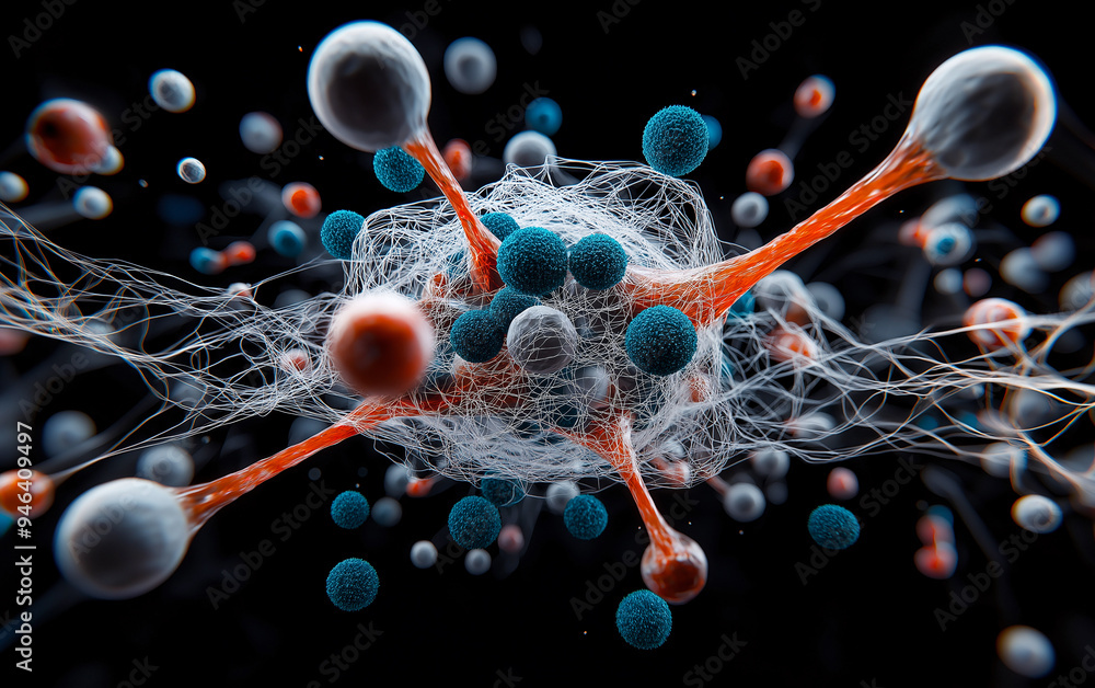 Poster dynamic representation of atomic interaction worlds