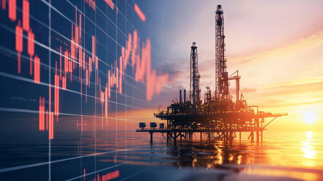 Market analysis document featuring financial data on fuel commodities and energy resource allocation,