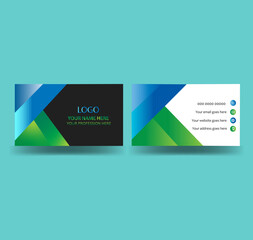Corporate Business Card Layout.