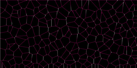 Abstract black background with triangles. background of crystallized. Pastel light mint colors stone tile pattern. Cement kitchen decor.  Voronoi diagram background.