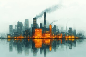 Fototapeta premium Carbon Neutrality Concept