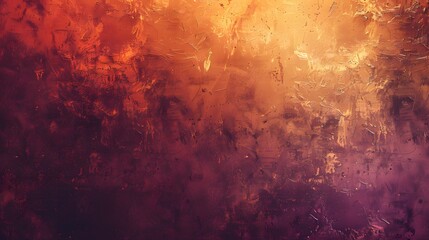 Fototapeta premium Abstract background with watercolor splashes and stains in yellow, orange and red color