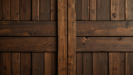 Fondo de tabl&oacute;n de madera de color marr&oacute;n oscuro, papel tapiz. Antiguo fondo de madera con textura oscura grunge, la superficie de la antigua textura de madera marr&oacute;n, vista superior de paneles.	
