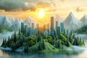 Carbon Neutrality Concept