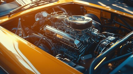 sports car engine