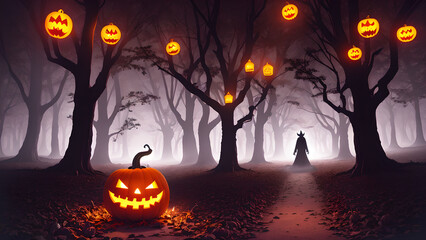 Halloween Night pumpkin