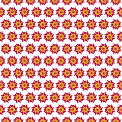 Print Abstract modern floral oriental colorful geometric pattern background seamless repeating pattern stripes backdrops vector illustration flat design for wallpaper or background or Fabric EPS 10